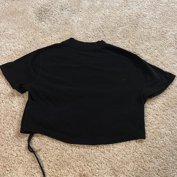 Alexander Wang crop top sz xs black - Picture 3 of 4